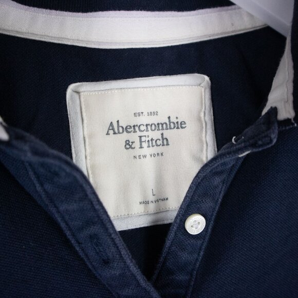Abercrombie & Fitch 5 Button Up Slim Polo - Picture 3 of 7
